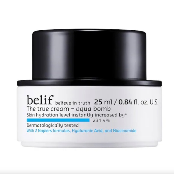 belif Other - belif The True Cream Mini Aqua Bomb with Hyaluronic Acid and Niacinamide 0.84 oz